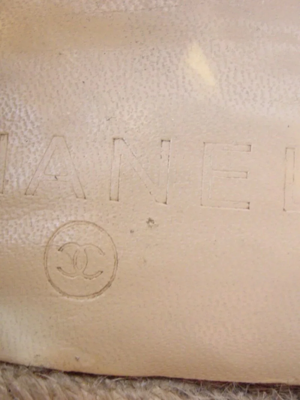 CHANEL CC Logo $975 Black Suede Espadrilles Loafers Flats 38/8 - Made in SPAIN - Picture 7 of 11